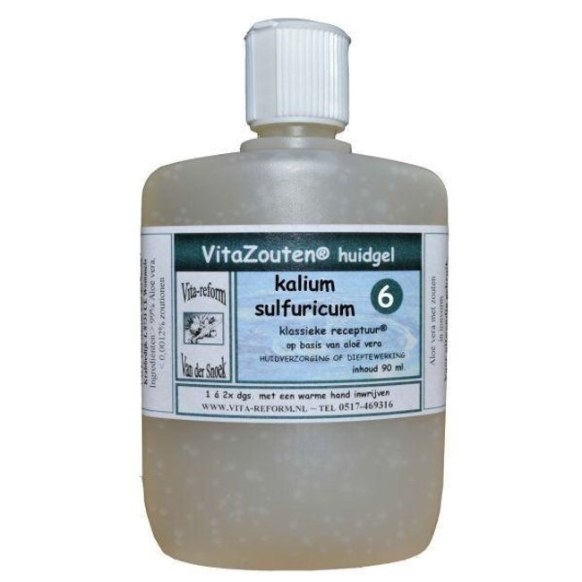 Vitazouten Kalium sulfuricum gel cutané n° 06 90 ml