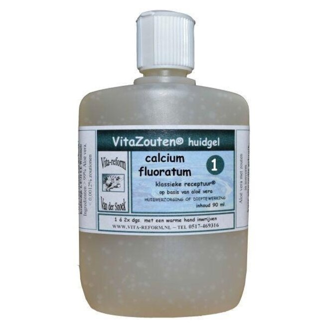 Vitazouten Calcium fluoratum huidgel nr. 01 90 Milliliter