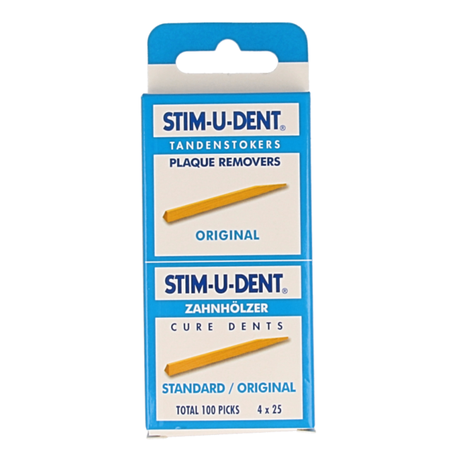 Wykałaczki Stim-u-dent 4 X 25 (100 Sztuk)
