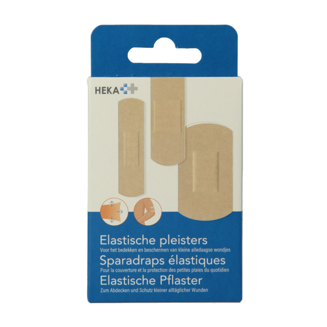 Heka Elastisches Pflaster-Mix, 20 Stück