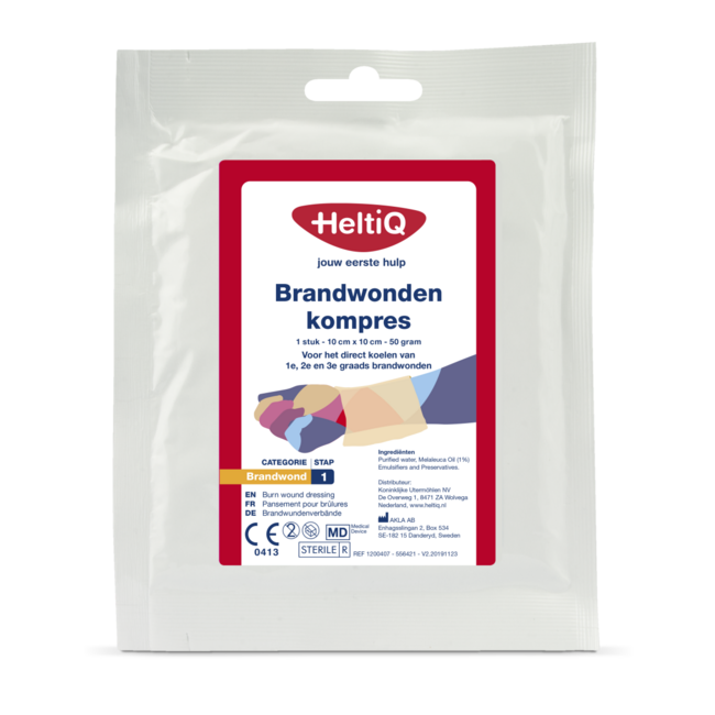 Heltiq Compressa per Ustioni 1 Pezzo