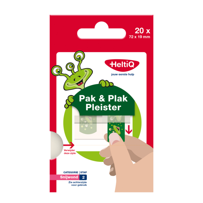 Heltiq Pak & Plak verde 20 Pezzi