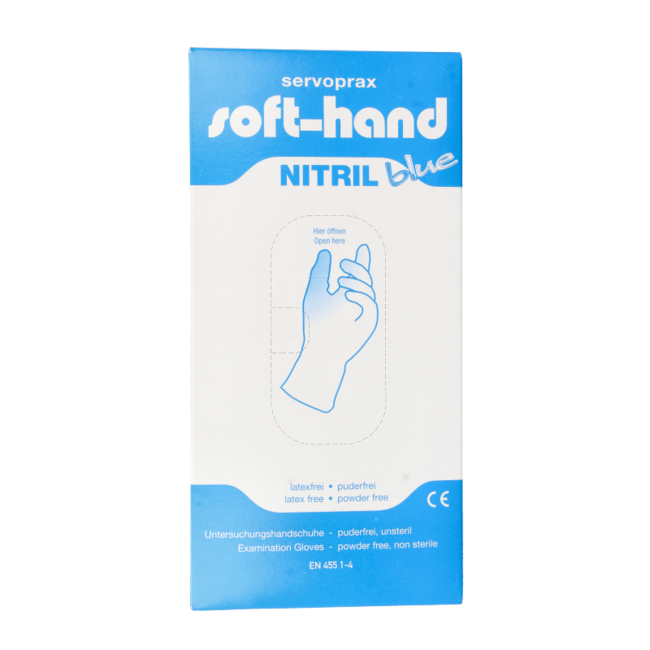 Softhand Onderzoekhandschoen Nitril M 100 Stuks