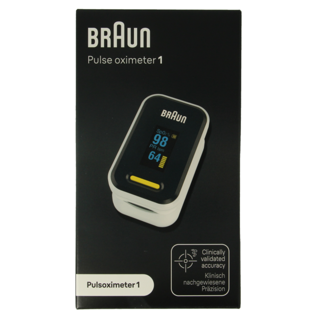 Braun Pulsoximeter, 1 Stück