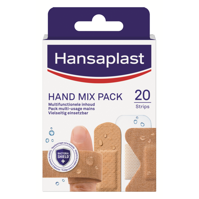 Assortiment de pansements pour les mains 20 pièces