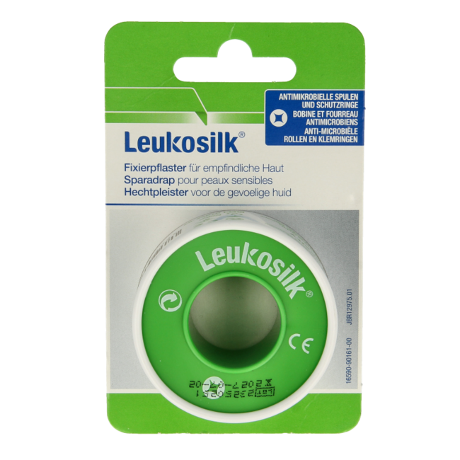 Esparadrapo Leukosilk eurolock 5 m x 2,50 cm 1 unidad