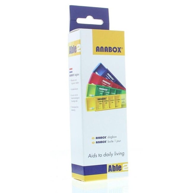 Able 2 Anabox dagbox 1 Stuks