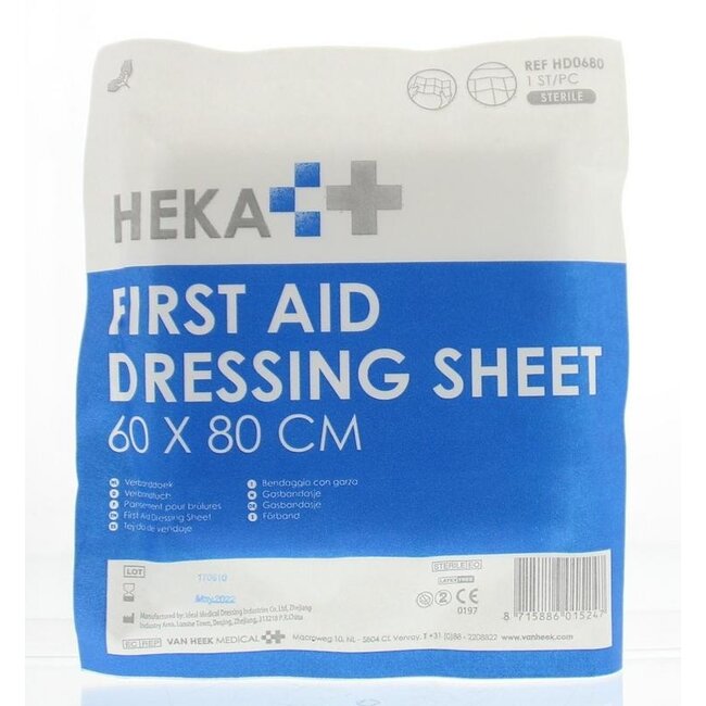 Telo di medicazione sterile Heka 60 x 80 cm, 1 Pezzo