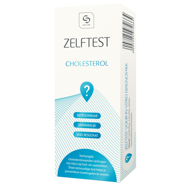 The Tester Zelftest cholesterol  1 Stuks
