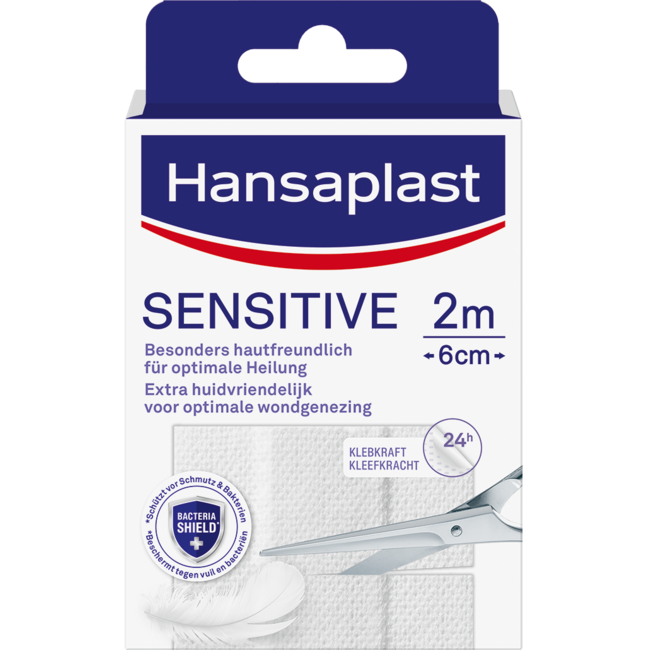 Cerotto Sensibile Hansaplast 2m x 6cm (1 Pezzo)