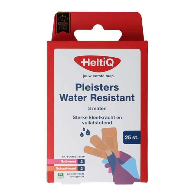 Heltiq Pflaster wasserfest 3 Größen 25 Stück