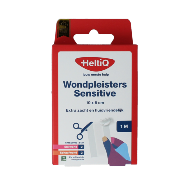 Heltiq Wundpflaster sensitive 1m x 6cm, 1 Stück