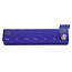 7-day pill box transparent blue 1 piece