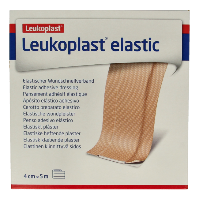 Leukoplast Elastic Wundschnellverband 5m x 4cm, 1 Stück