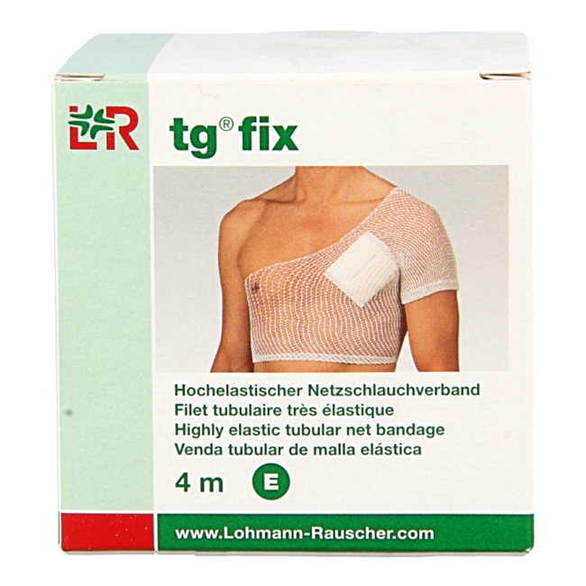 TG Fix Benda a Rete Elastica E, 4 metri, Testa/Tronco/Grande, 1 Pezzo
