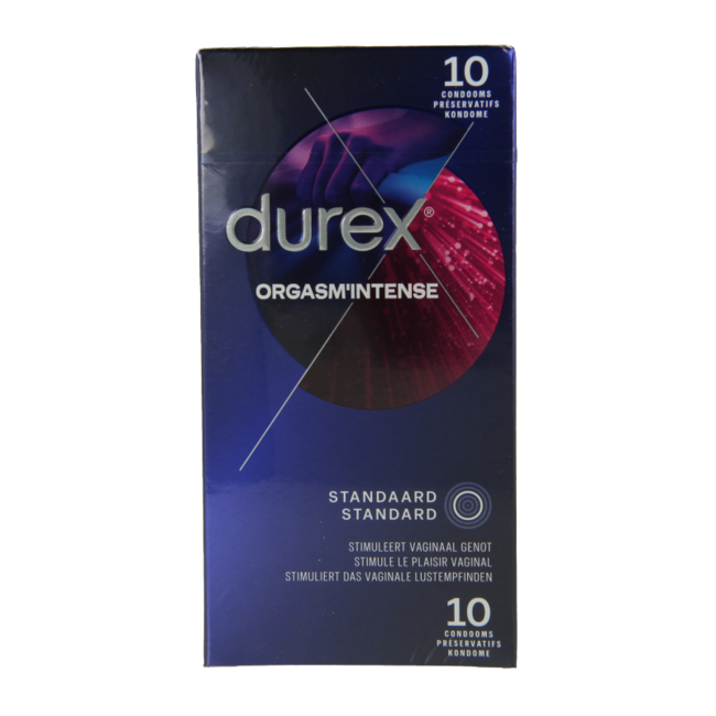 Durex Orgasm Intense 10 Pezzi