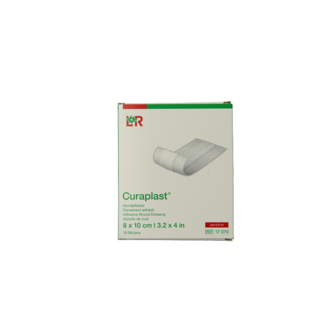 Pansement Curaplast Sensitive 8 cm x 10 cm, 10 pièces
