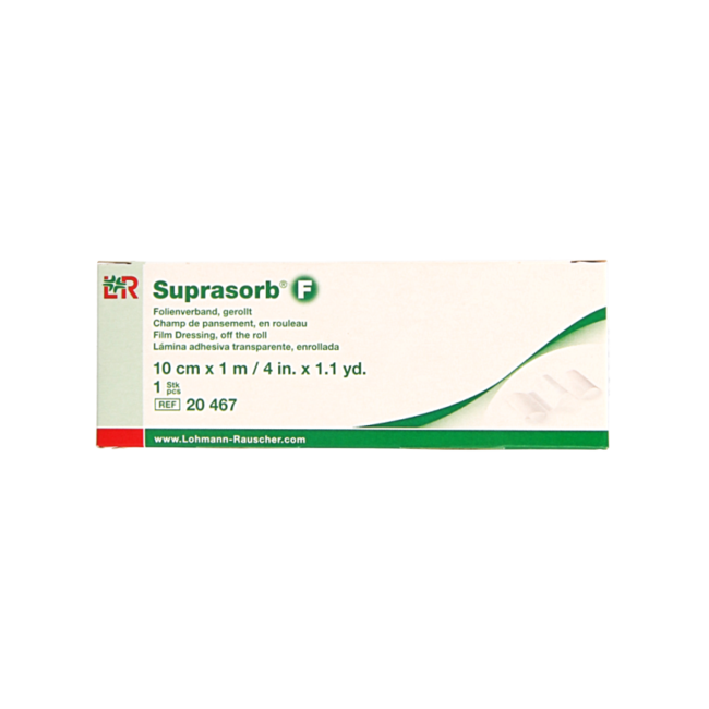 Lohmann&Rauscher Suprasorb F lámina 1m x 10cm 1 unidad
