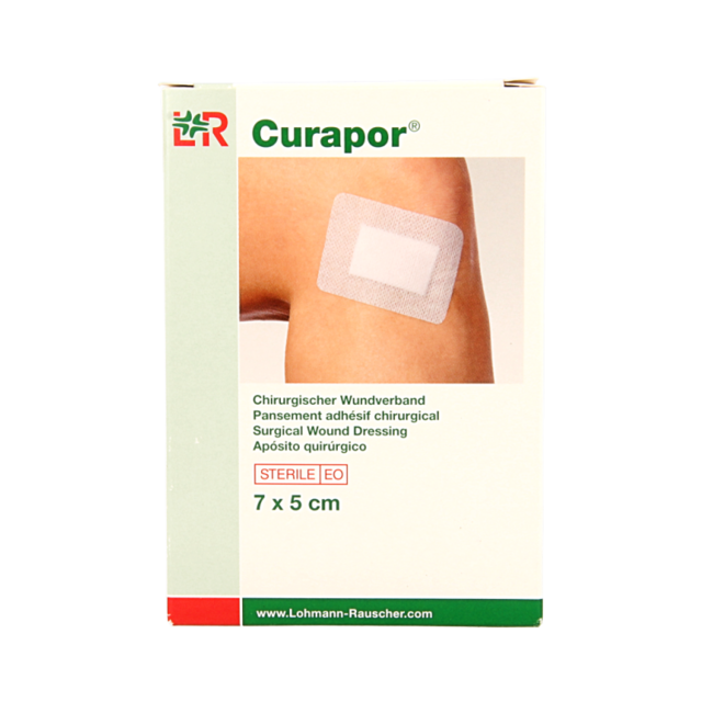 Pansement Curapor 7 x 5 cm stérile 5 pièces