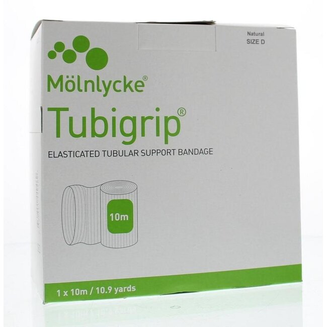 Tubigrip Bandage tubulaire élastique D 10 m x 7,5 cm blanc 1437 1 pièce