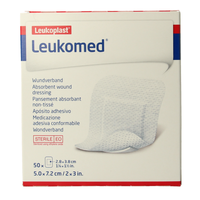 Wound Dressing 7.2 x 5cm Sterile 50 Pieces