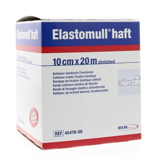 Elastomull Haft Cohesive Fixation Bandage 20m x 10cm 45478 1 Piece