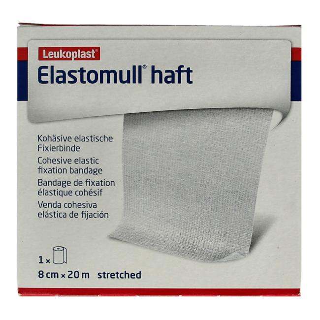 Elastomull Haft cohesive fixation bandage 20m x 8cm 45477 1 Piece