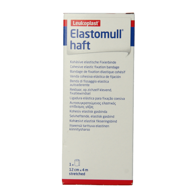Elastomull Fixatiewindsel haft 4m x 12cm 45474 1 Stuks