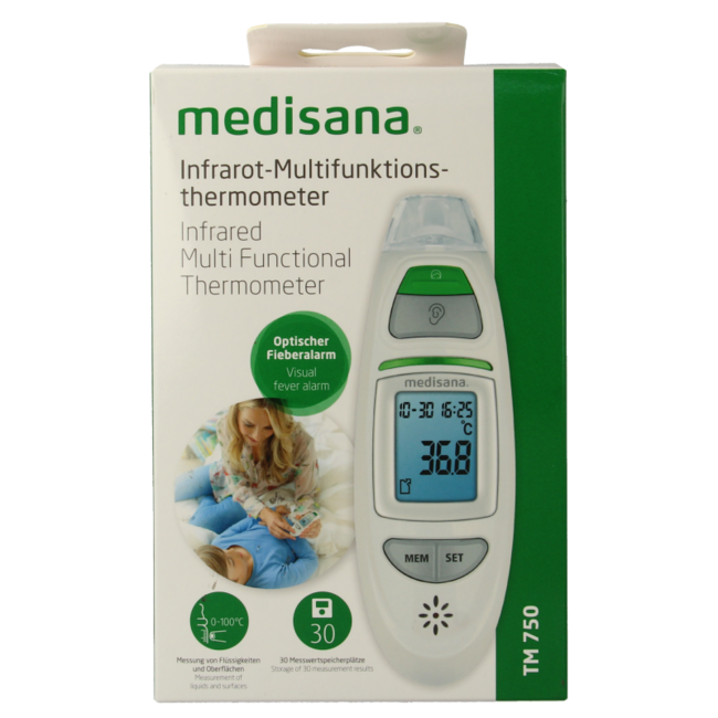 Medisana Multifunktionsthermometer TM750, 1 Stück