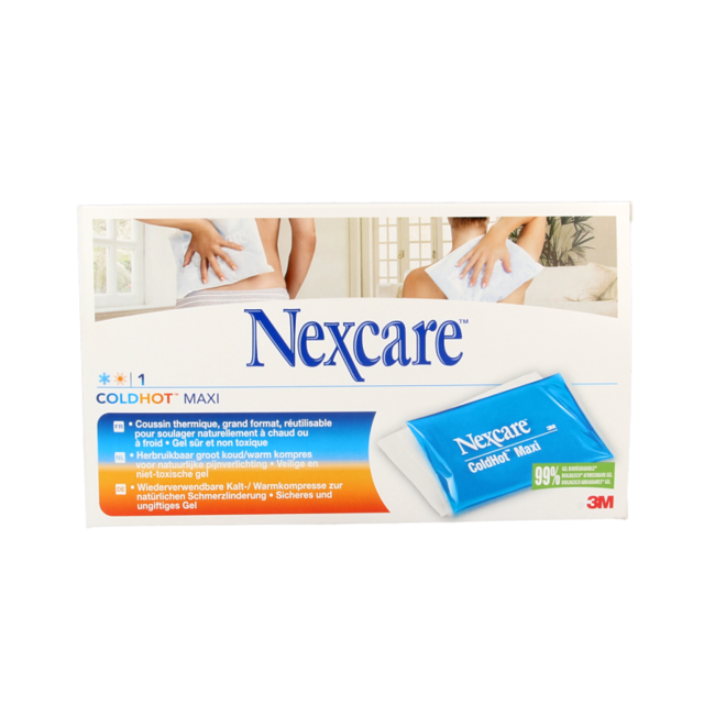Nexcare Kalt-Warm-Kompresse Maxi 300 x 195 mm inklusive Bezug, 1 Stück