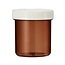 Spruyt Hillen Tablet Bottle 40ml Brown with Cap - 80 Pieces
