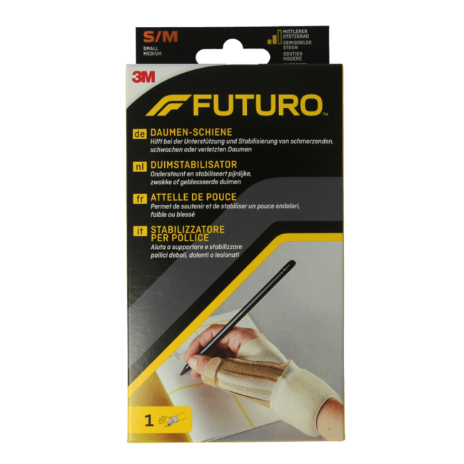 Attelle de pouce Futuro Deluxe taille S/M 1 pièce