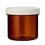 Spruyt Hillen Tabletflacon 120ml bruin met dop 100 Stuks
