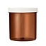 Flacon à comprimés 250 ml brun avec bouchon 24 unités