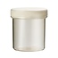 Flacon à comprimés 40 ml transparent avec bouchon, 80 pièces