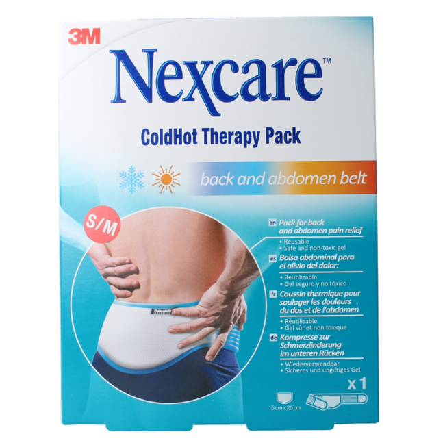 Nexcare Fascia Termica Freddo/Caldo Schiena Addome S/M 1 Pezzo