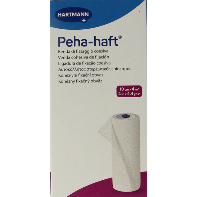 Hartmann Pehahaft bande élastique 4m x 10cm 1 pièce