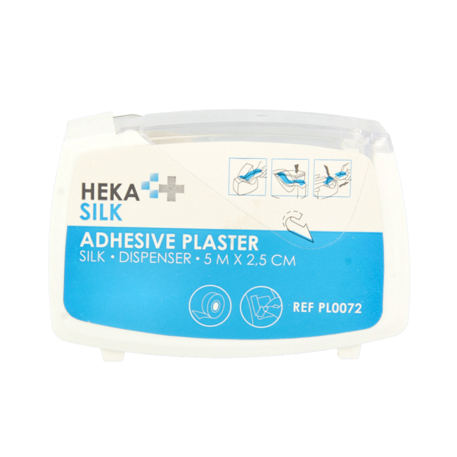 Dispenser Hekapor Seta 5m x 2,5cm 1 Pezzo