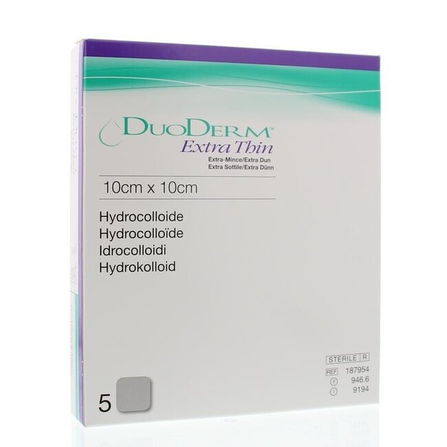 Duoderm Extra Thin 10 x 10cm 5 Pieces