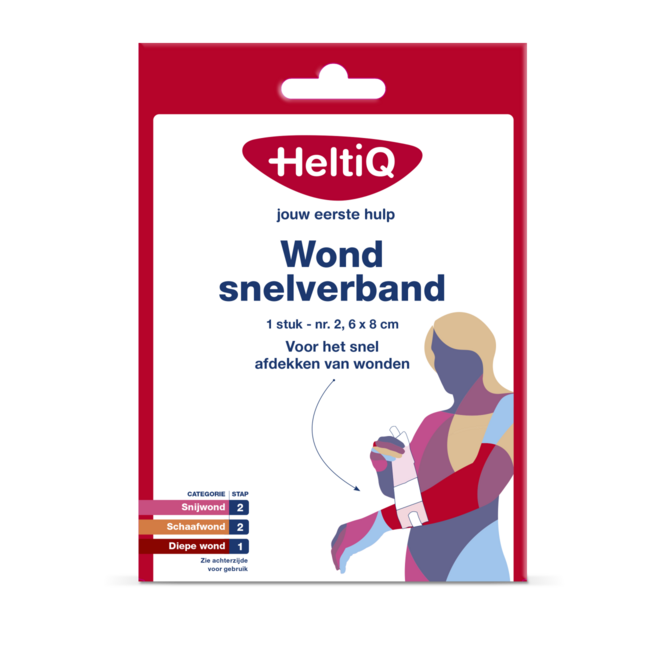 Pansement compressif n° 2 6 x 8 cm 1 pièce