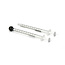 Clear 1ml Syringe without Tip Cap - 100 Pieces