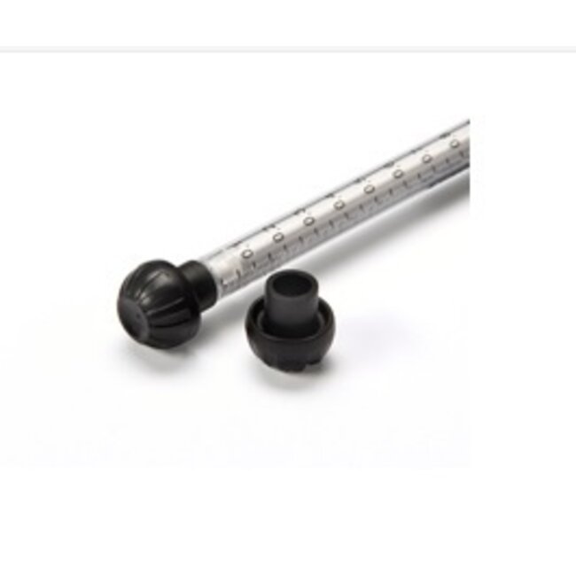 Capuchón Blockline negro para jeringa de 1 ml (100 unidades)