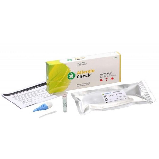 Testjezelf.nu Test d'allergie 3-en-1 inhalation 1 pièce