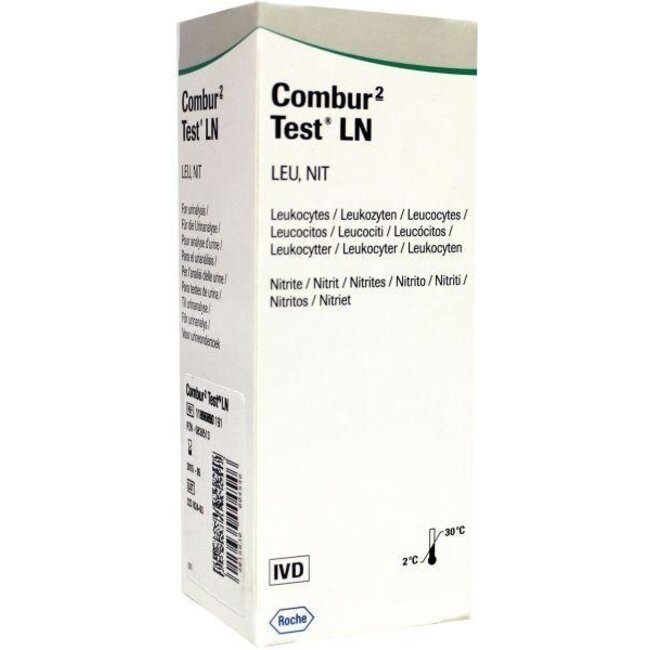 Roche Combur LN2 test strips 50 pack