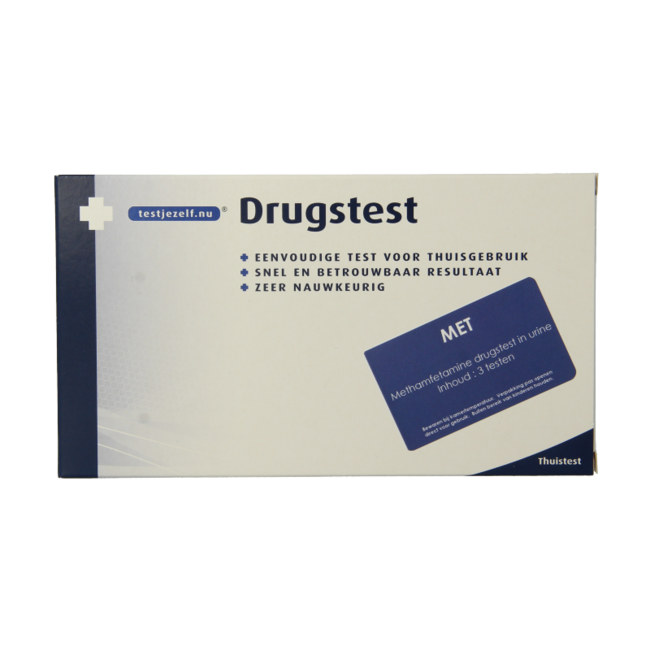 Testjezelf.nu Methamphetamine Drug Test 3 Pieces