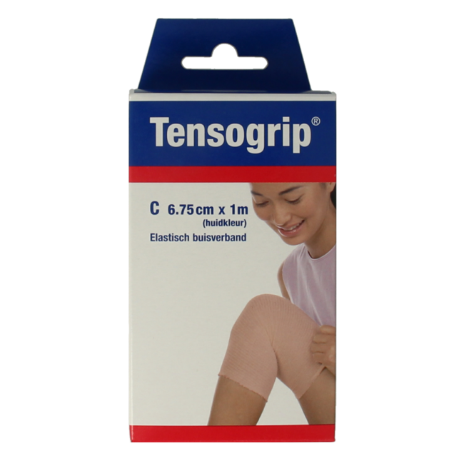 Tensogrip Bandage tubulaire élastique C 1 m x 6,75 cm coloris chair 1 pièce