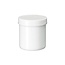 Pot à onguent Blockland blanc PP plastobel avec couvercle 125 ml 32 pièces