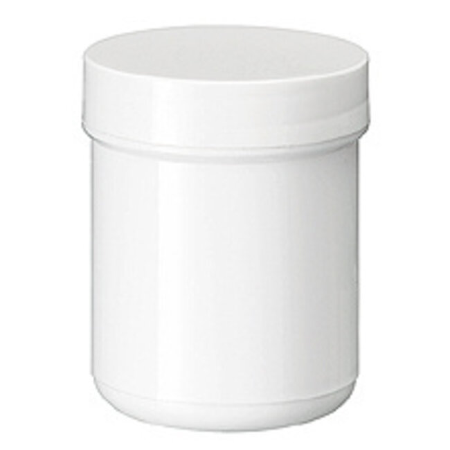 Blockland Ointment Jar white PP plastobel capped 70ml 56 Pieces