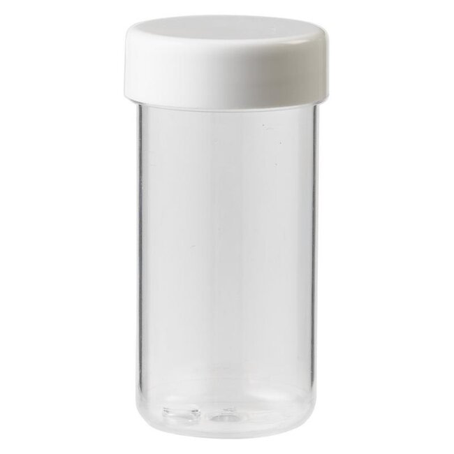 Butelka na tabletki Plastobel, przezroczysta, z zakrętką, 15 ml, 207 sztuk