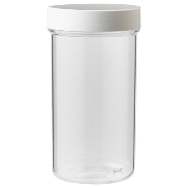 Blockland Plastobel flakon na tabletki, przezroczysty, z zakrętką, 110 ml, 53 sztuki